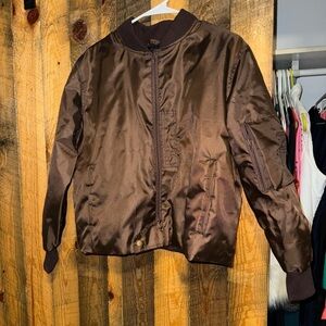 Brown Bomber Jacket